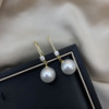 Fashionable earrings from pearl, internet celebrity, simple and elegant design