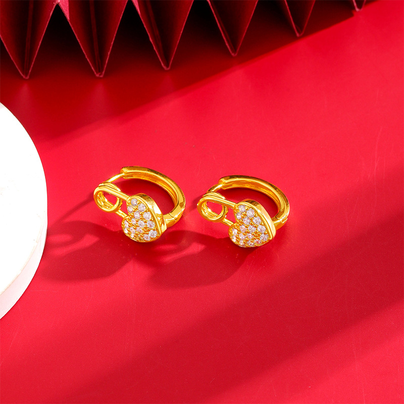 2023 nuevos pendientes de mujer de moda pendientes de aguja de plata incrustados en diamantes de moda todo fósforo multi-estilo opcional fábrica al por mayor