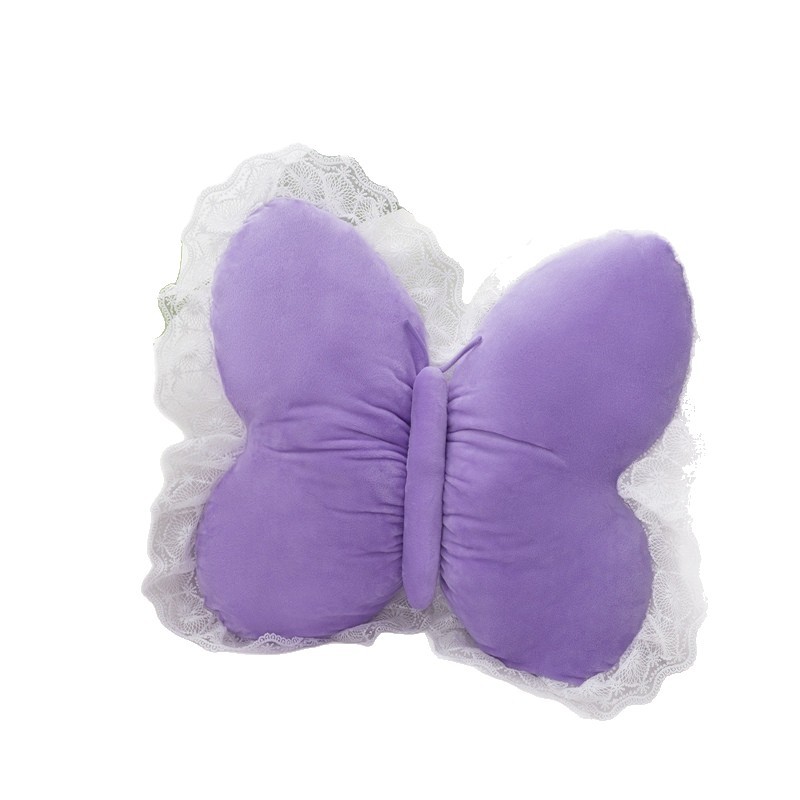 Cojín para Sofá con Lazo de Estilo Crema de Peluche y Algodón PP para Oficina y Auto