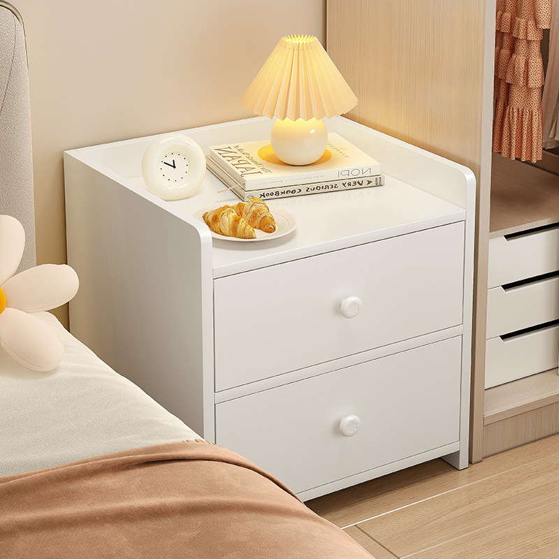 Mesa de cabecera multifuncional moderna simple pequeño estante de almacenamiento simple dormitorio principal nuevo armario de almacenamiento cabecera