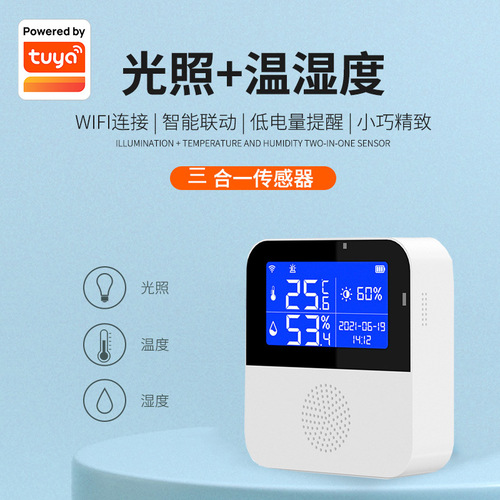 Droplet Smart WiFi Smart Temperature and Humidity Sensor ZigBee Electronic Thermometer Indoor Wireless Phone Remote