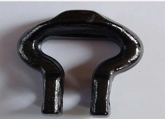 多规格工业矿用连接环 锰钢发黑矿用开口式连接环 双孔马蹄连接环