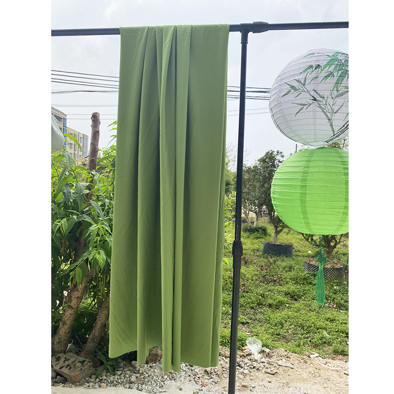 Cortina de estilo chino clásico, diseño de caligrafía y paisaje, ideal para interiores o fondos decorativos