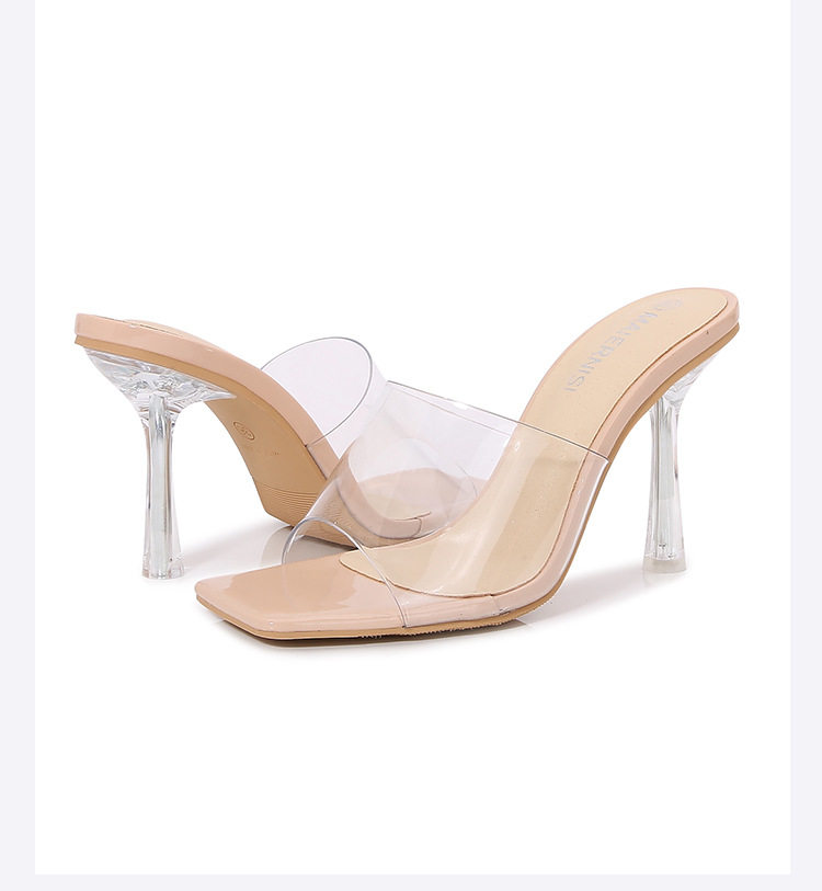 Dép sandal nữ mũi cá gót nhọn cao 6–8 cm phong cách hiện đại — Màu bạc, Màu hồng, Màu mơ, Màu trắng chi tiết 48