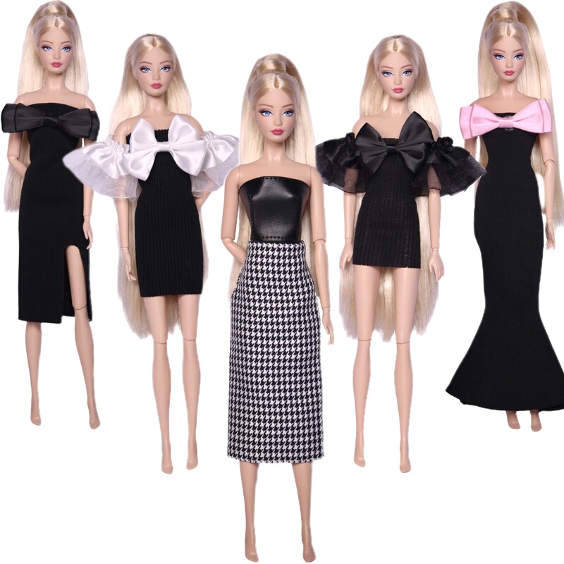 New 30cm Barbie Doll Clothes Dress up Skirt Evening Dress Amazon Play House Doll Clothing Doll