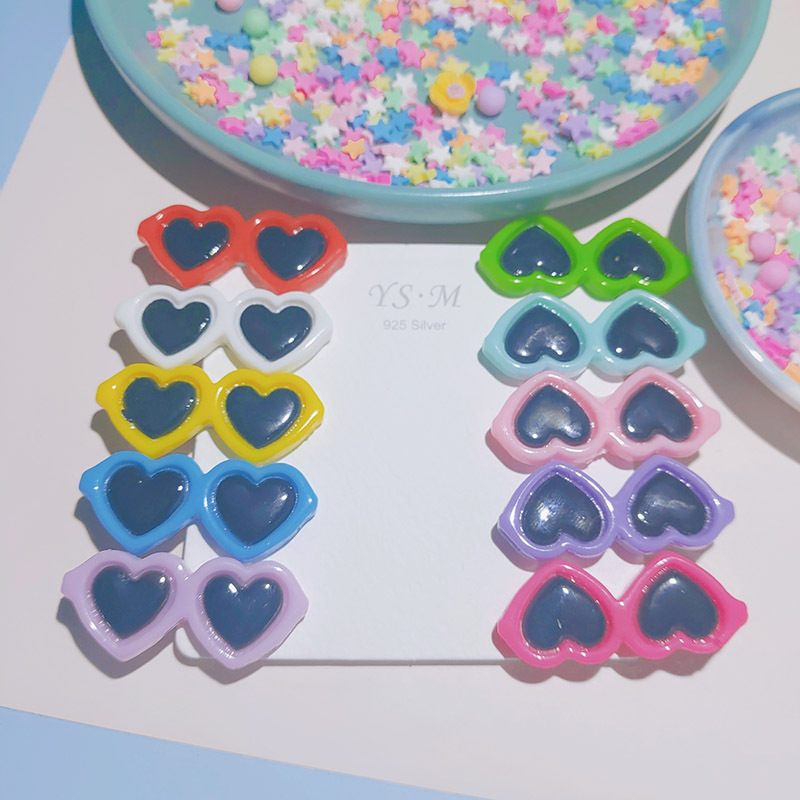 Super Refreshing Summer Sunglasses Side Clip Little Spice Girl Necessary Hair Side Clip Alligator Clip Japanese and Korean Style Soft Girl Horsetail Hairpin