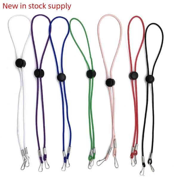 Cross-border Epidemic Mask Lanyard Windproof Rope Adult Children Adjustable Imported Elastic Elastic Special Anti-loss Hat Rope