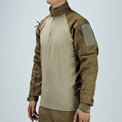 Cross-border direct selling pioneer combat frog suit, military enthusiast training uniform, breathable and wear-resistant long-sleeved camouflage suit.