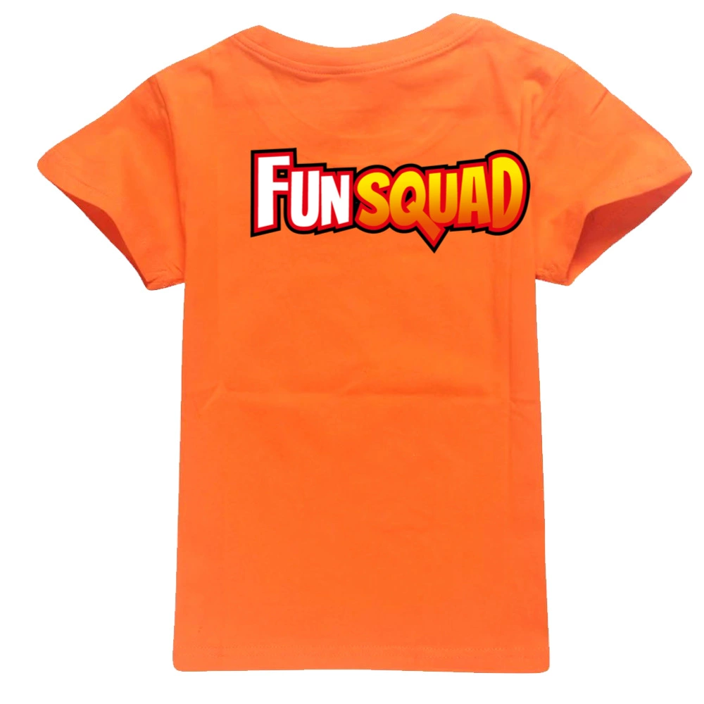 Children's cotton T-shirt Boy Fun Squad Gaming Cartoon T shirt Print Kids T-shirt Girl's Harajuku Summer 3D Short Sleeve T-shirt t-shirt in kid	