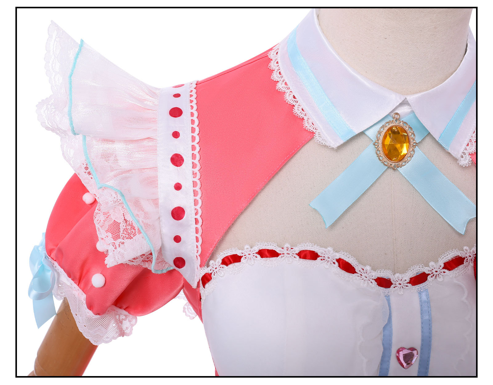 Hello Kitty Hu Tao Cosplay — Back View