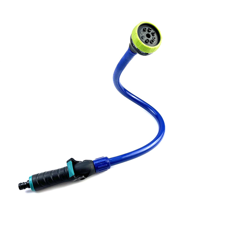 厂家供应花园塑料高压洗车水枪长杆定型水枪园林园艺浇花水管批发