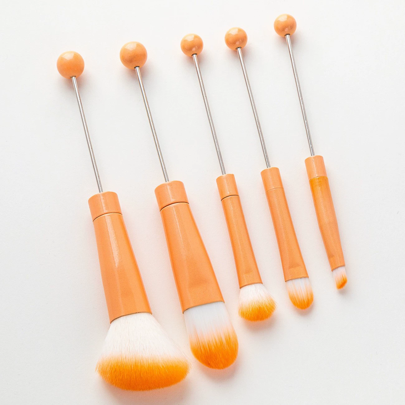 Metal soft brush, face blush, foundation, DIY