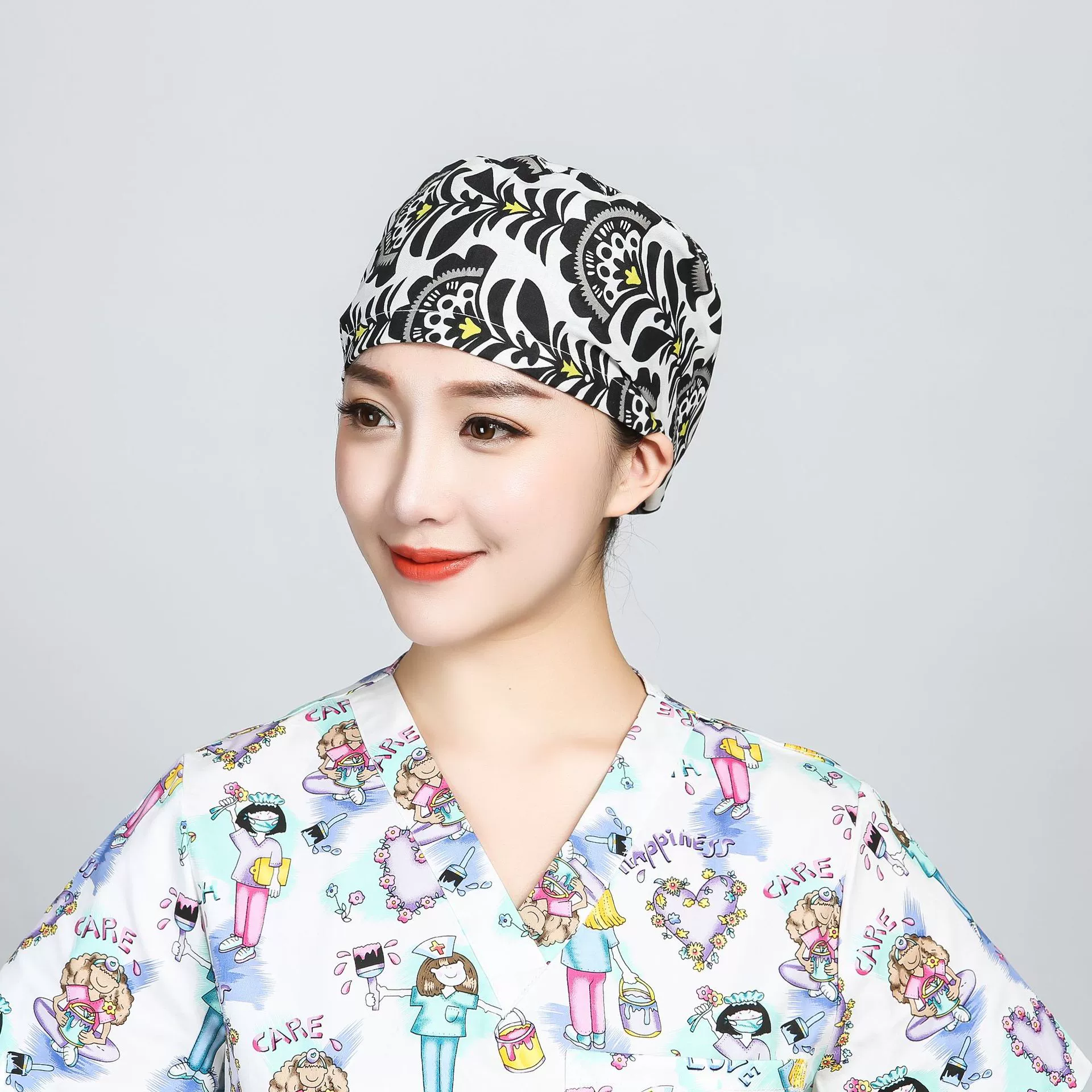 Doctor uniform, thin textile nurse uniform, city style