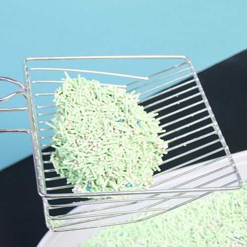 Cat litter shovel extra large hollow metal cat poop shovel pet cleaning supplies cat toilet fine hole poop shovel cat litter shovel