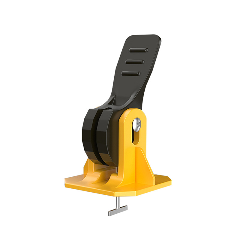 New push-type tile leveling device leveling device reusable floor tile tool artifact wall tile clip