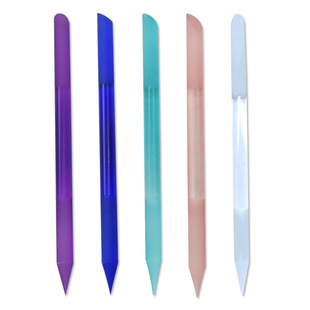 Cylindrical Grit Glass Nail File Glass Polishing Grinding Nail File Nail Tool