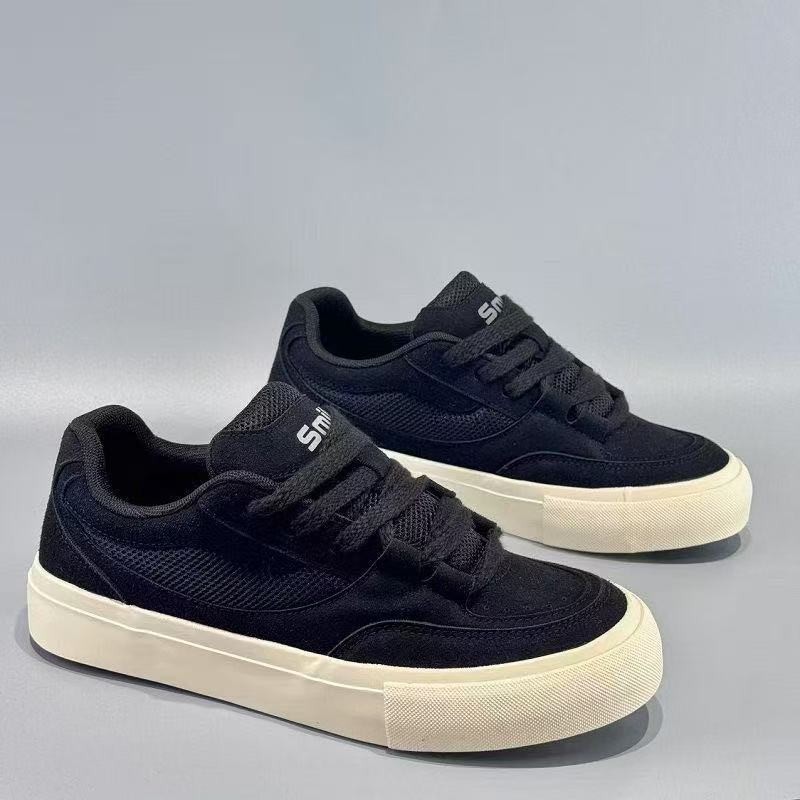 Zapatos de hombre Hong Kong 2026 primavera y otoño nuevos zapatos de skate estudiantes zapatos casuales zapatos de deporte transpirables no olor pies