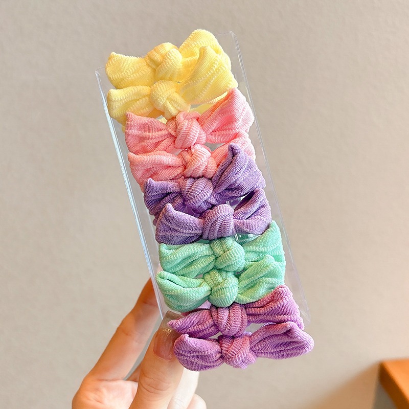 Juego de 10 piezas de cuerda de pelo de mariposa de color