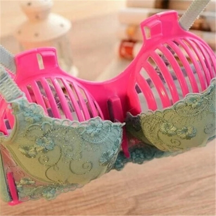 Ropa interior del hogar percha sujetador ropa percha armario sujetador almacenamiento rack anti-deformación ropa interior sin costura ropa percha ropa interior clip