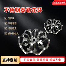 厂家现货花环填料废气净化填料洗涤塔处理用不锈钢泰勒花环散堆