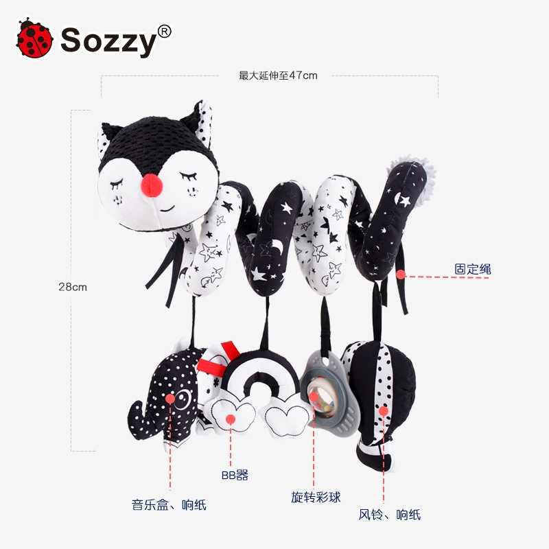 Детская коляска Sozzy, подвеска для кровати, игрушка для кроватки для машины, 0–1 лет