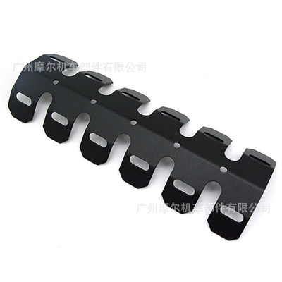 exhaust protection cover modification | Exhaust pipe - short-black