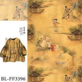 印花、扎染布;涤纶面料;色织、提花布