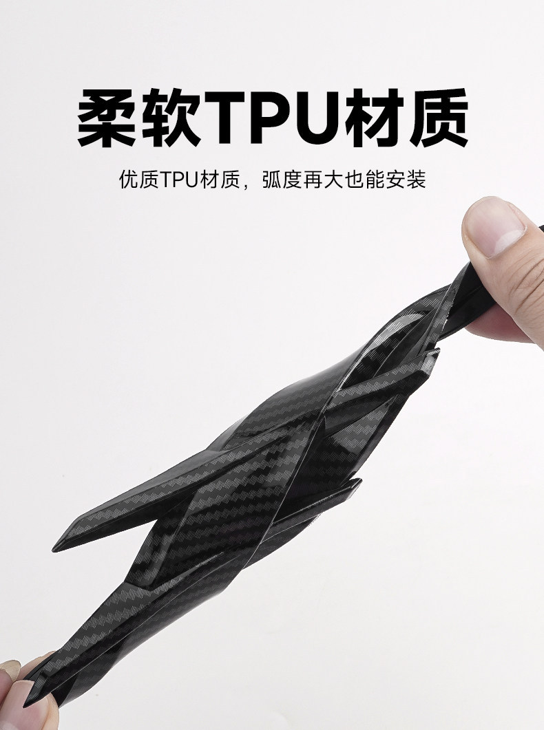 Car Fender Modification Universal Imitation Shark Side Vent Modification Car Sticker Realistic Air Vent Fender Decoration Sticker