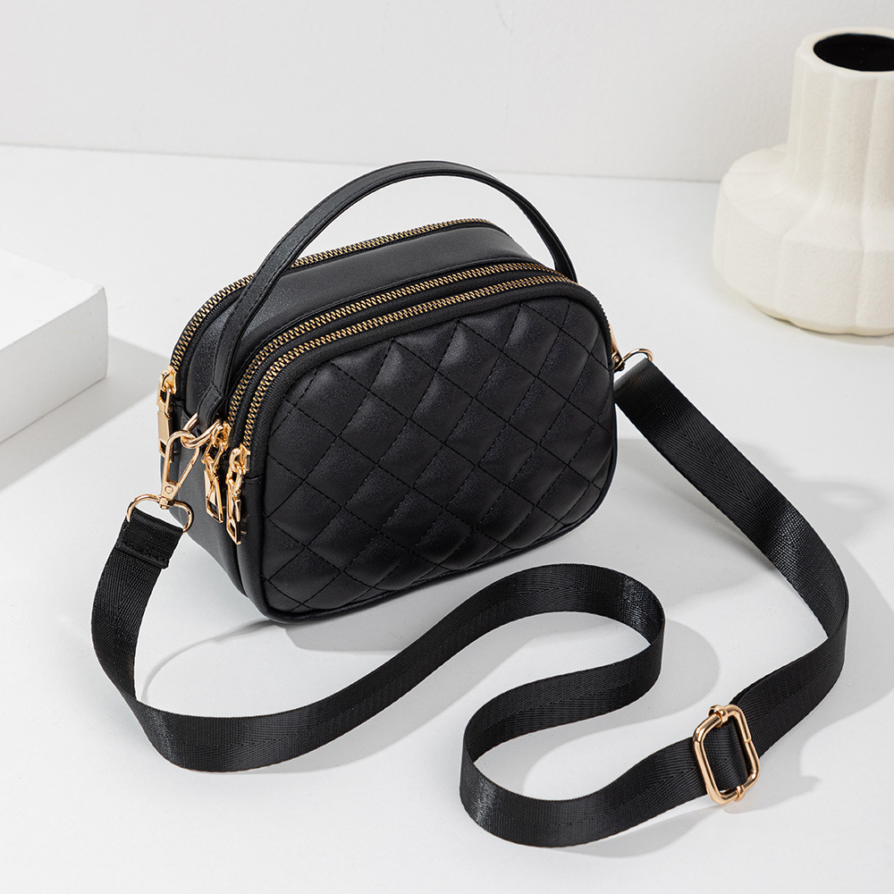 Bolso de hombro de mujer bolso de hombro de fábrica de venta directa 2025 nuevo logotipo de moda casual bolso de mujer bordado