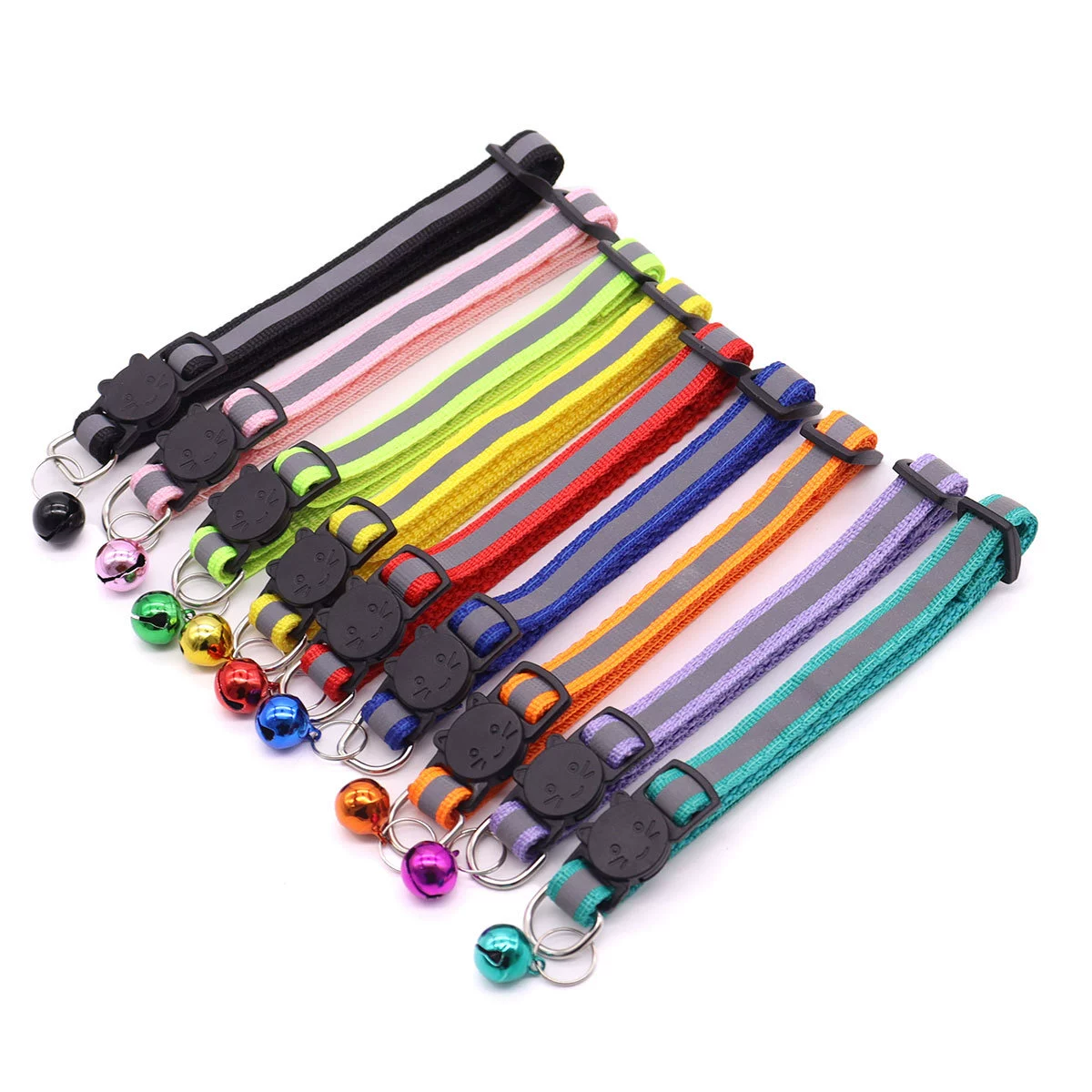 Ошейник с колокольчиком для домашних животных кошачий аксессуар кошачий ошейник для кошек