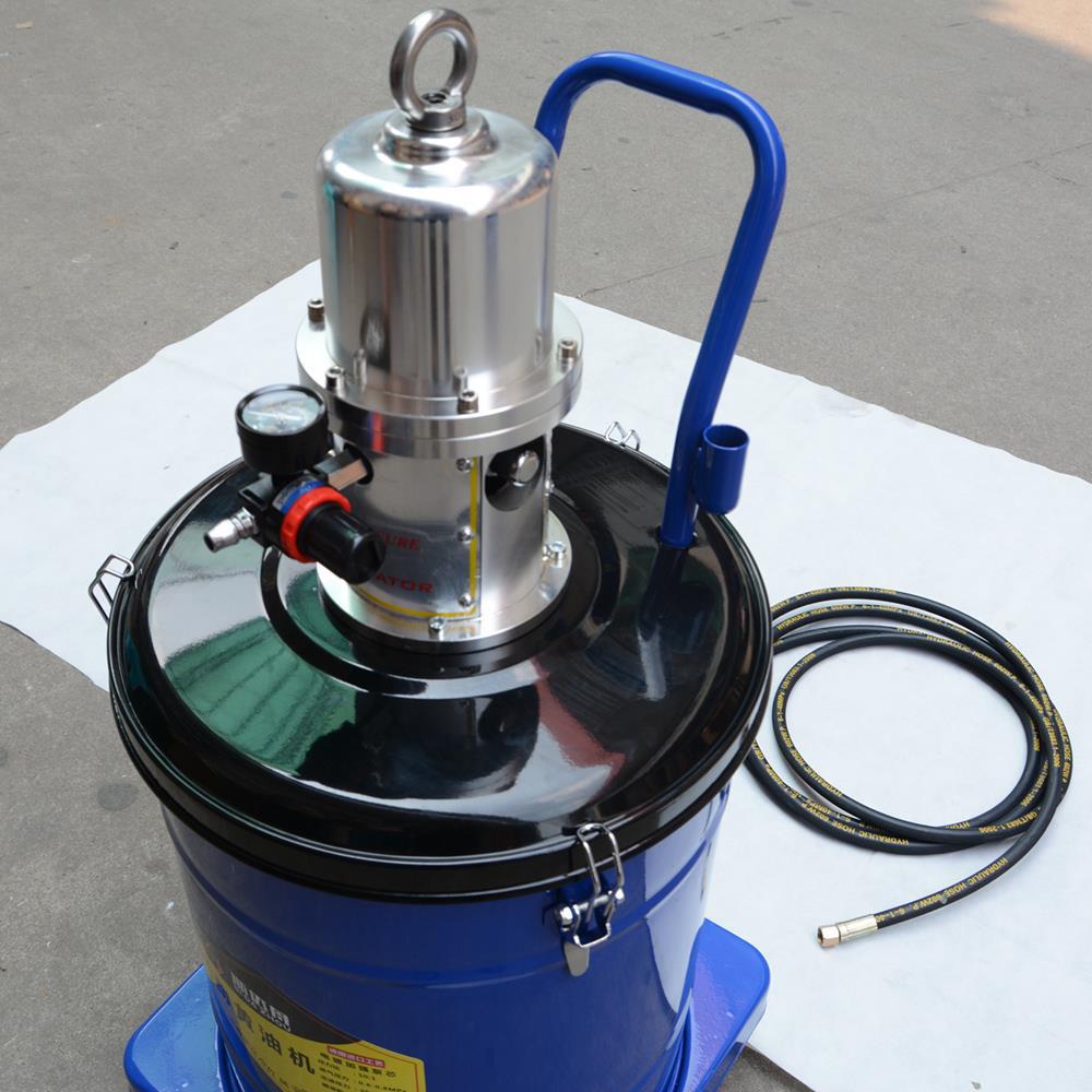 Starzhou 45L máquina de mantequilla inyector de aceite neumático de alta presión bomba de mantequilla completamente automática pistola de mantequilla neumática