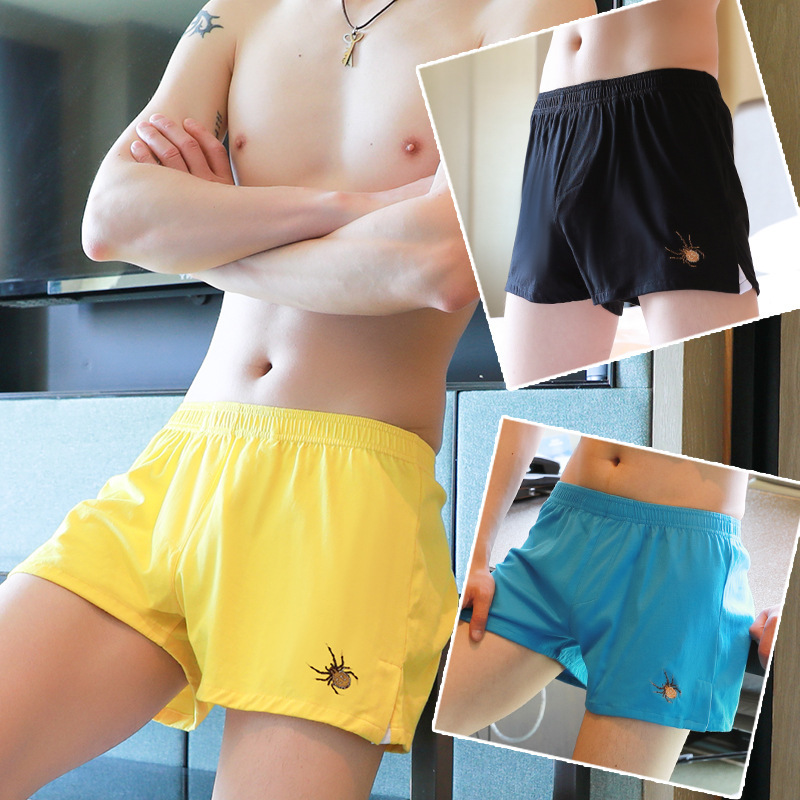 Men's Underwear Youth Loose Cotton Men's Boxer Briefs Summer Personalized Trendy Boxer Shorts Aro Pants Breathable