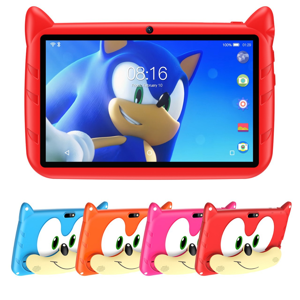 Tablet Computer Private Model Foreign Trade Cross-Border Wholesale Game-Resistant Children's 7inch Durable Pad Learning Touch Screen