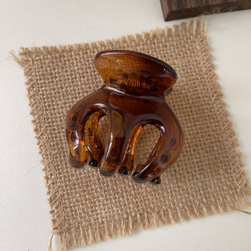 Új verziójú kis fogású hajcsat akril fekete barna francia hajcsat cápacsat hajcsat Korea, Európa és az Egyesült Államok egyszerű_voghion.com