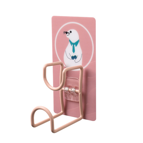 Home bathroom punch-free washbasin hook kitchen cutting board traceless hanging storage shelf bathroom washbasin rack