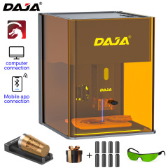 DAJA DJ6Pro レーザー彫刻機デスクトップ家庭用小型ポータブル金属彫刻全自動マーキングマシン