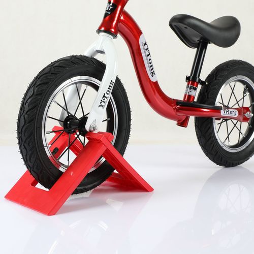 儿童平衡车停车架支架滑步车固定架自行车停车展示支撑架12寸脚撑