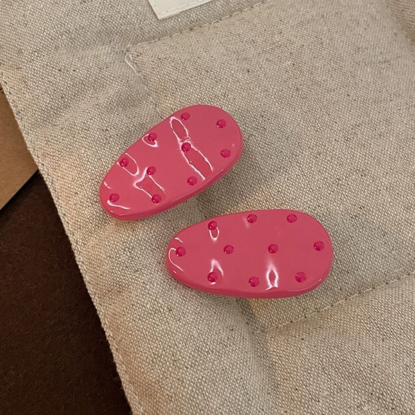 Rose dot hairpin single