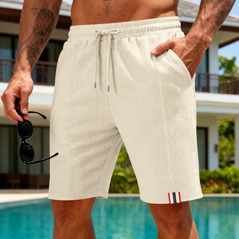 Breathable Quick-drying Men's Beach Shorts For Summer Leisure_voghion.com