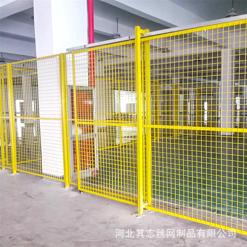 车间防护网 工厂工业设备隔离栅 仓库护栏网临时场地隔断铁丝围网