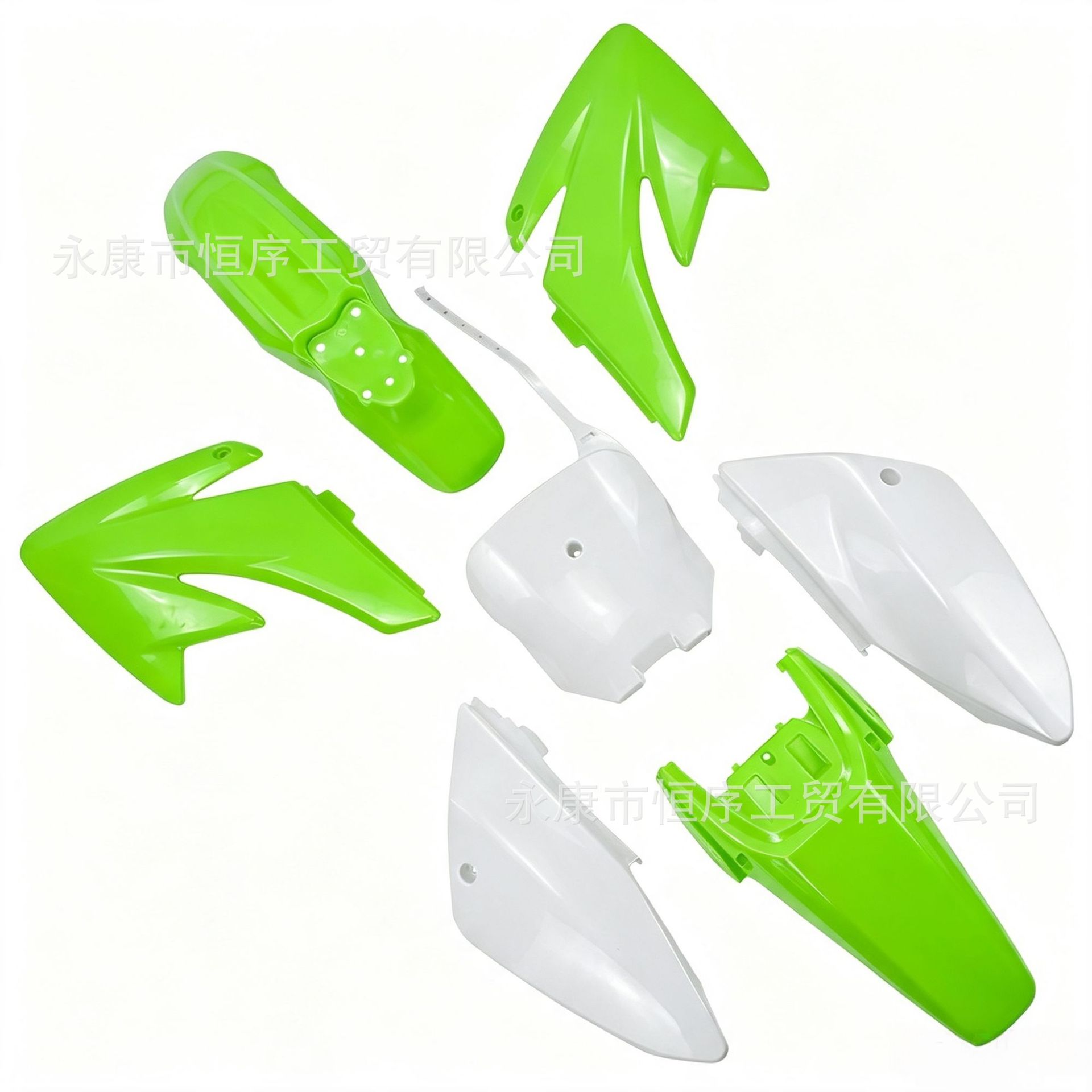 CRF70 off-road motorcycle plastic body shell is suitable for Honda 70 Huayang Big Eagle off-road vehicle body shell