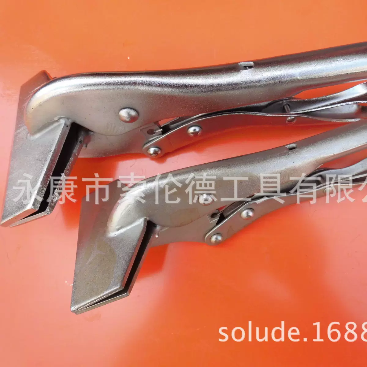 厂家供应钳子10寸折边大力钳索伦德精品扁口品质保证夹紧重型
