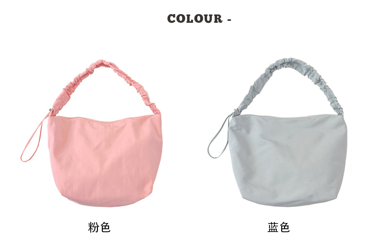 A new large-capacity women's single-shoulder bag with cross-border fashion and simplicity, a fresh and artistic crossbody bag, and a student commuting bag Specification drawing