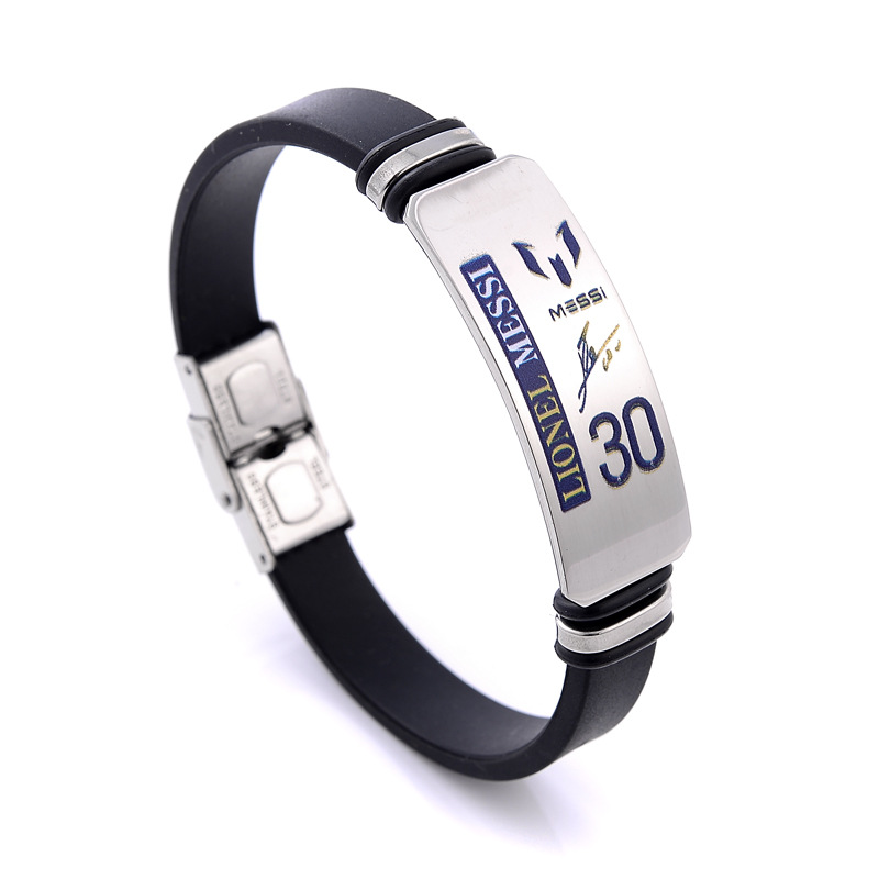 스테인레스 스틸 팔찌 (실버 컬러 사진) 메시