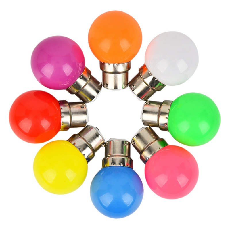 Трансграничный светодиодный цветной пузырь G45 уличный декоративный шар шатер Праздничная декоративная цветная лампочка