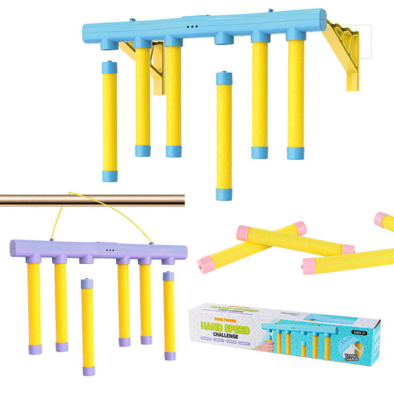 Stick Grabbing Machine for Children's Hand-Eye Coordination and Sensory Integration Training, Stick Catching Challenge for Concentration and Quick Reflexes