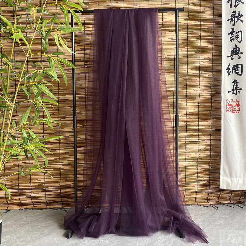 Boda, boda, fiesta de cumpleaños, serie festiva roja, hilo de red, hilo suave, anillo de jardín de infantes, velo decorativo