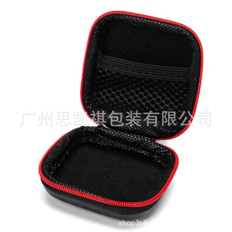 Eva bluetoothイヤホンバッグusbデータケーブル収納バッグeva圧壊携帯角イヤホンバッグチャックバッグ|undefined