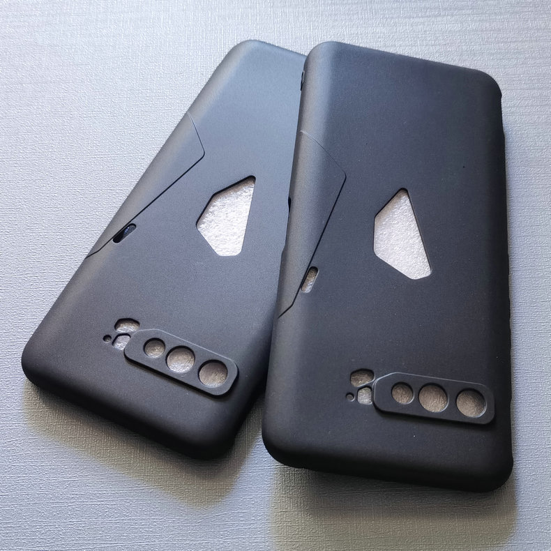 Suitable for Asus Rog3 Mobile Phone Case Rog Mobile Phone 3 Protective Cover Zs661Ks Frosted Silicone Anti-Scratch Soft Material