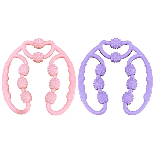 8-ball leg massager, ring-shaped leg roller, slimming thigh and calf muscle exercise, relaxation, slimming leg artifact, multi-function